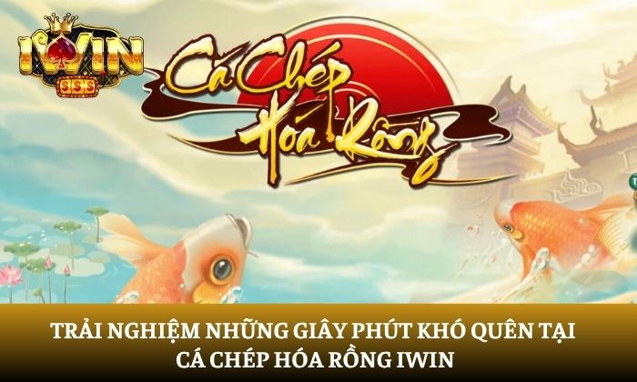 Trải nghiệm những giây phút khó quên tại cá chép hóa rồng iWin 3 Cá chép hóa rồng iWin
