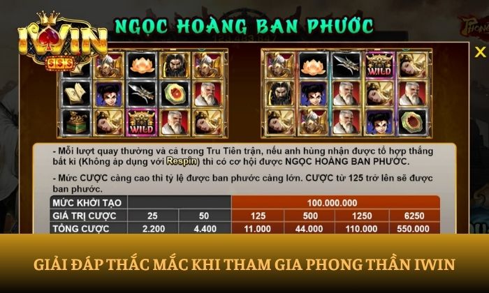 Phong Thần iWin Phong Thần iWin