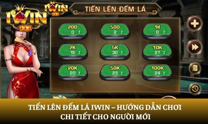 tiến lên đếm lá iWin